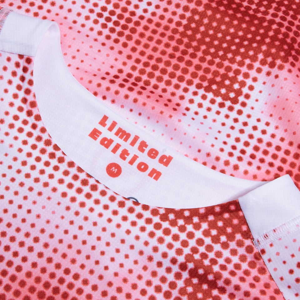 Damen Pixel Cloud T-Shirt LTD - Granatapfel