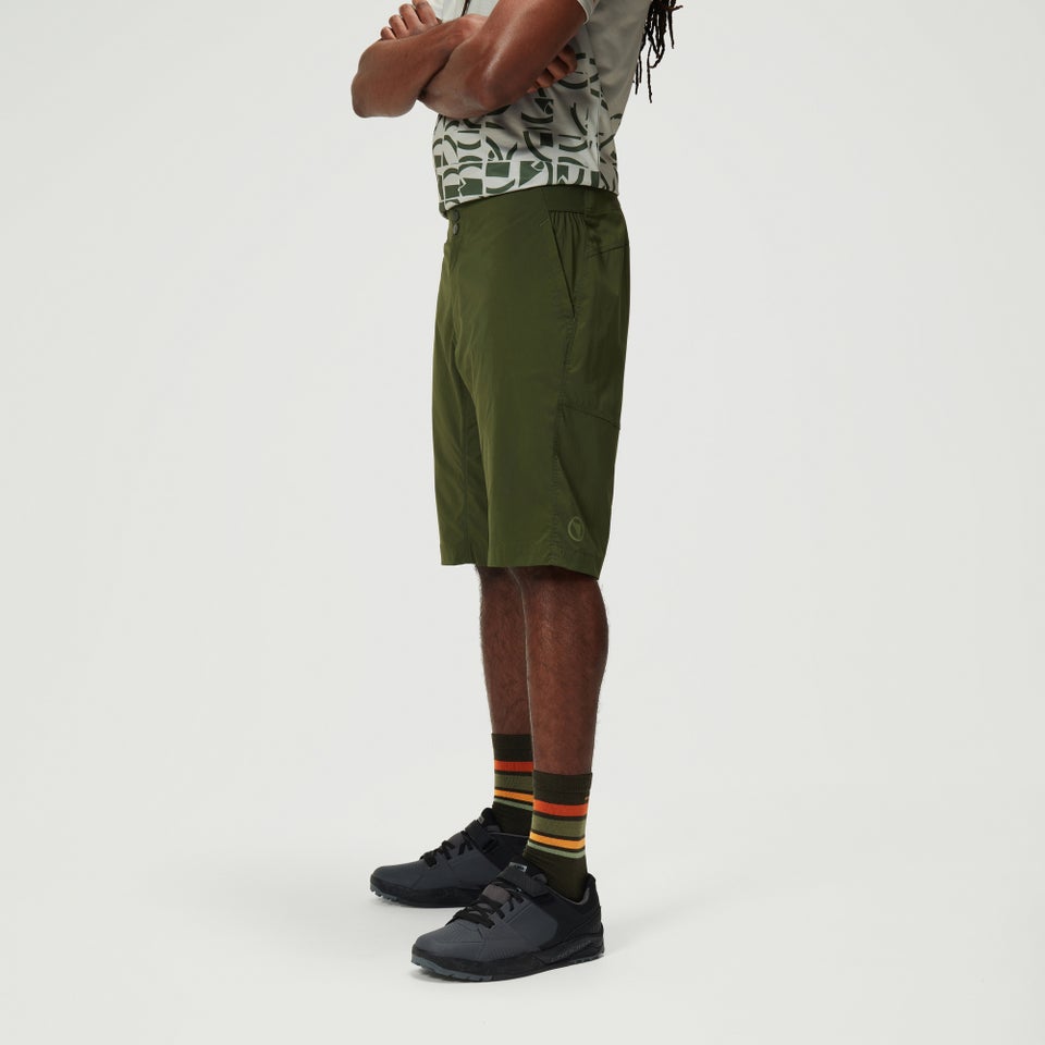 Men's Hummvee Lite Shorts (With Liner) - Ghillie Green