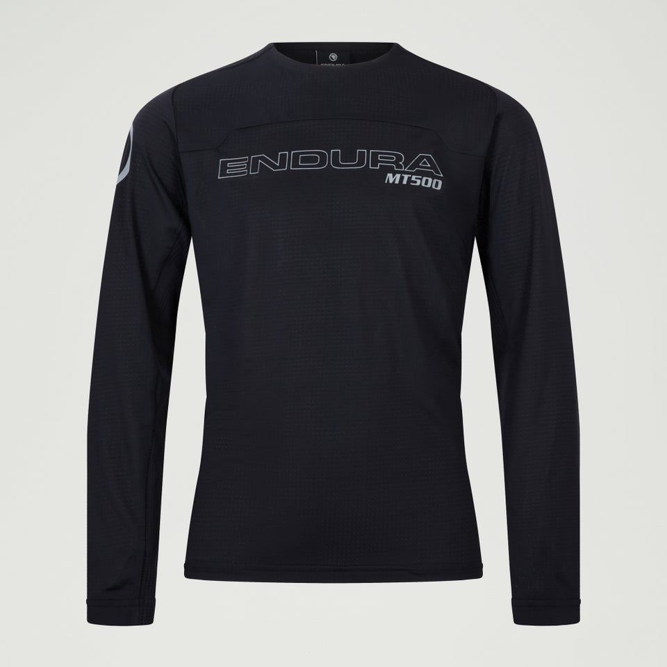 Kids MT500 Burner L/S Jersey - Black