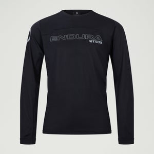 Kinder MT500 Burner Trikot (langarm) - Schwarz - 11-12