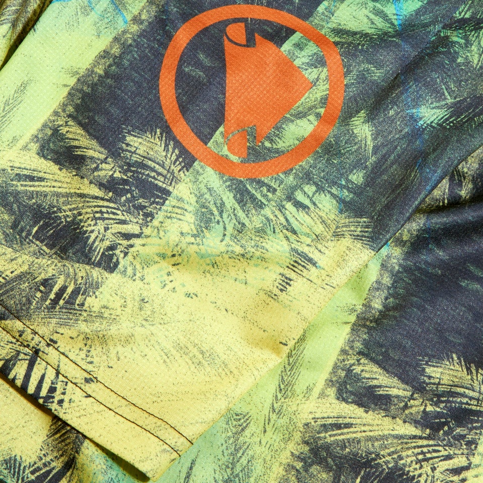Women's Ltd Tropical S/S Tee - Ghillie Green