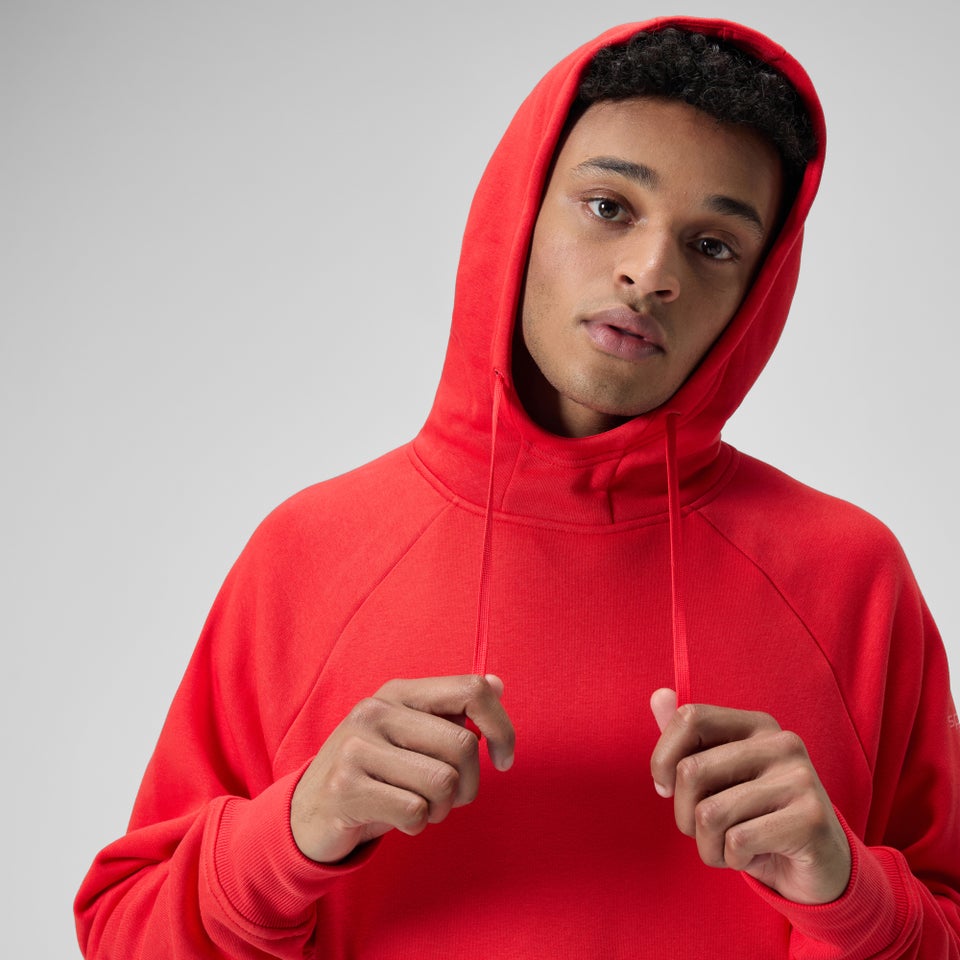 Unisex Fleece Hoodie Red