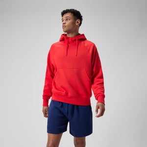 Unisex Fleece Hoodie - Red | Size XS