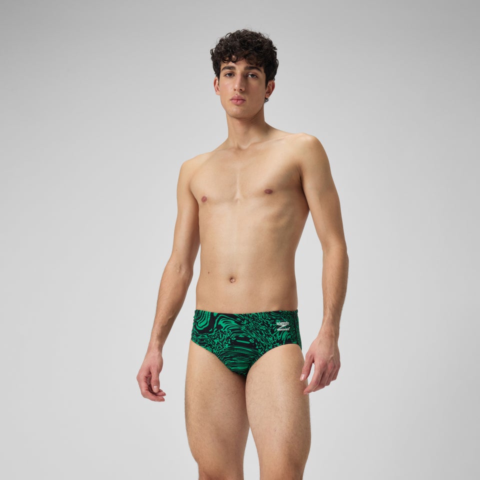 Men's Hydrochasm  Brief Green/Black