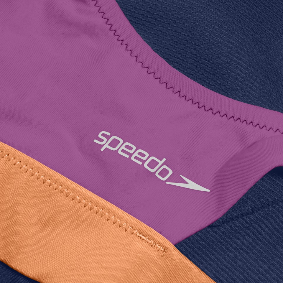 Haut color-block pour Femmes Bleu céruléen