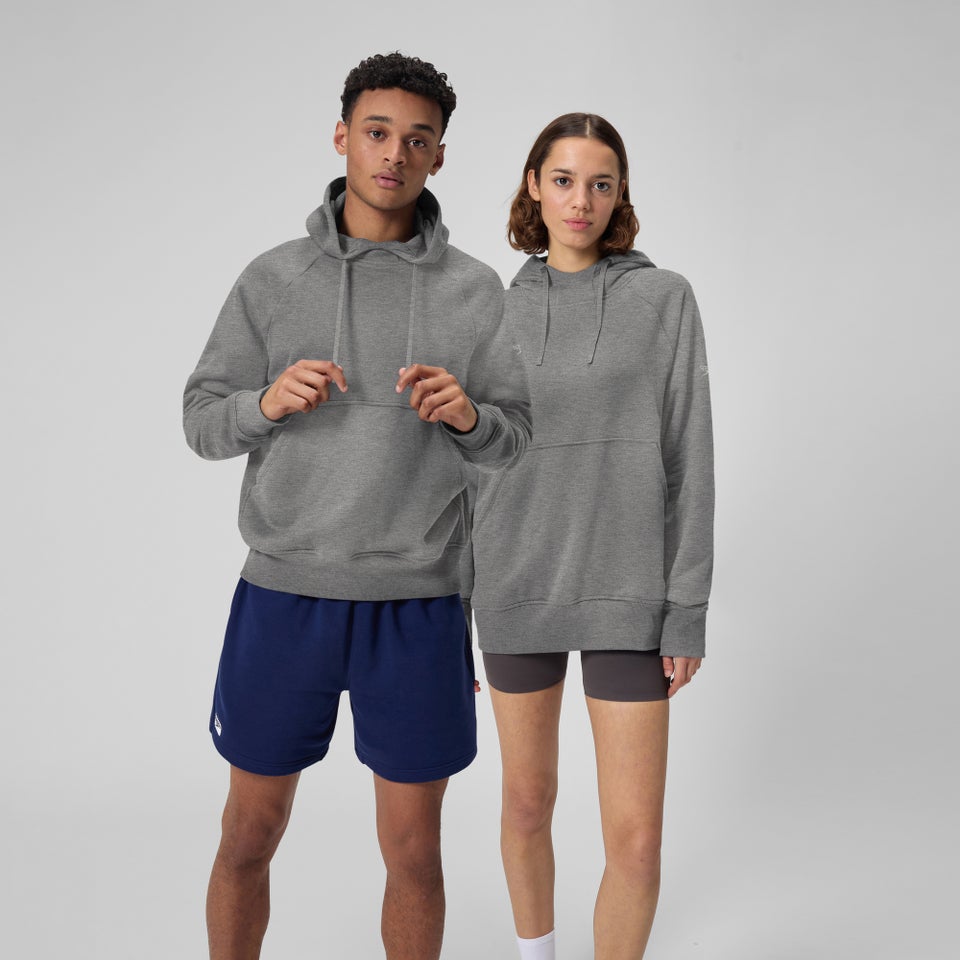 Unisex Fleece Hoodie Gray