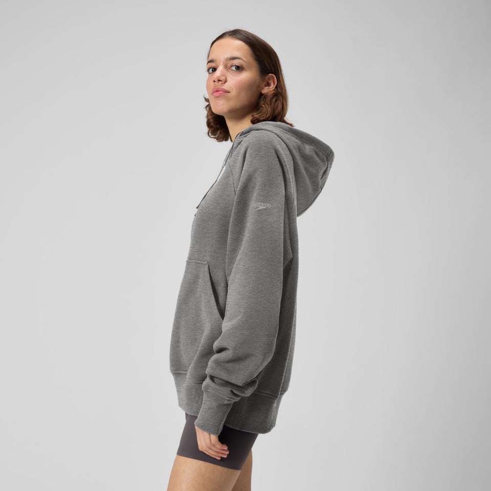 Unisex Fleece Hoodie Gray