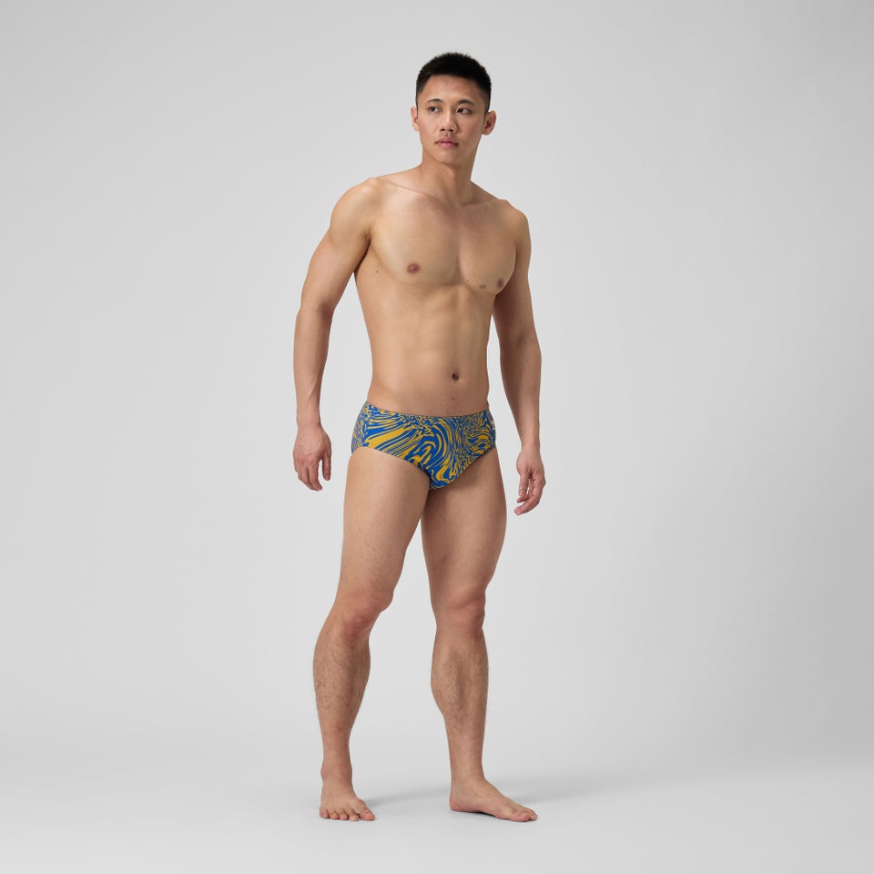 Men's Hydrochasm Brief Yellow/Blue