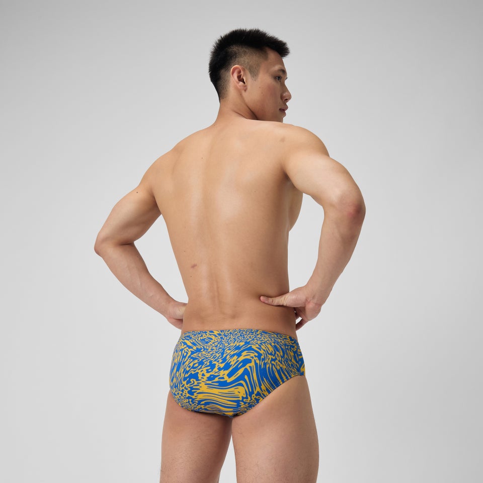 Men's Hydrochasm Brief Yellow/Blue