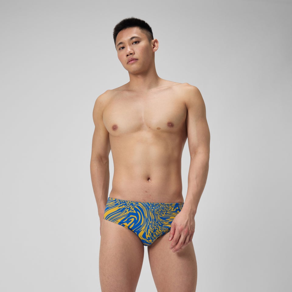 Men's Hydrochasm Brief Yellow/Blue