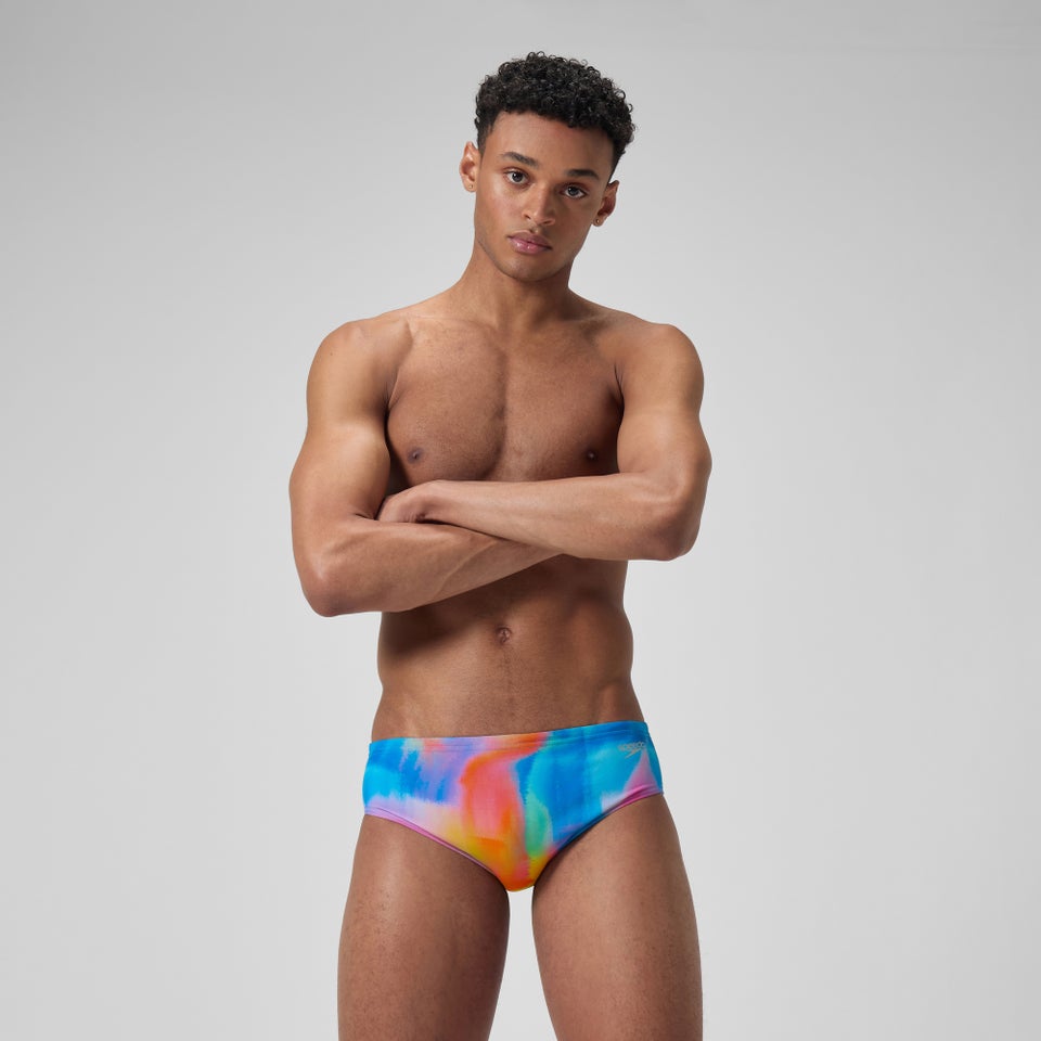 Men's Printed One Brief Multi