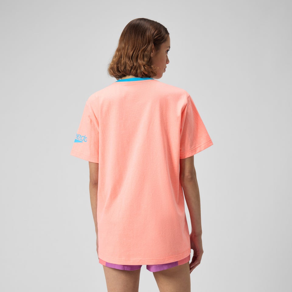 Women's Colorblock Vibe Tee Red/Black