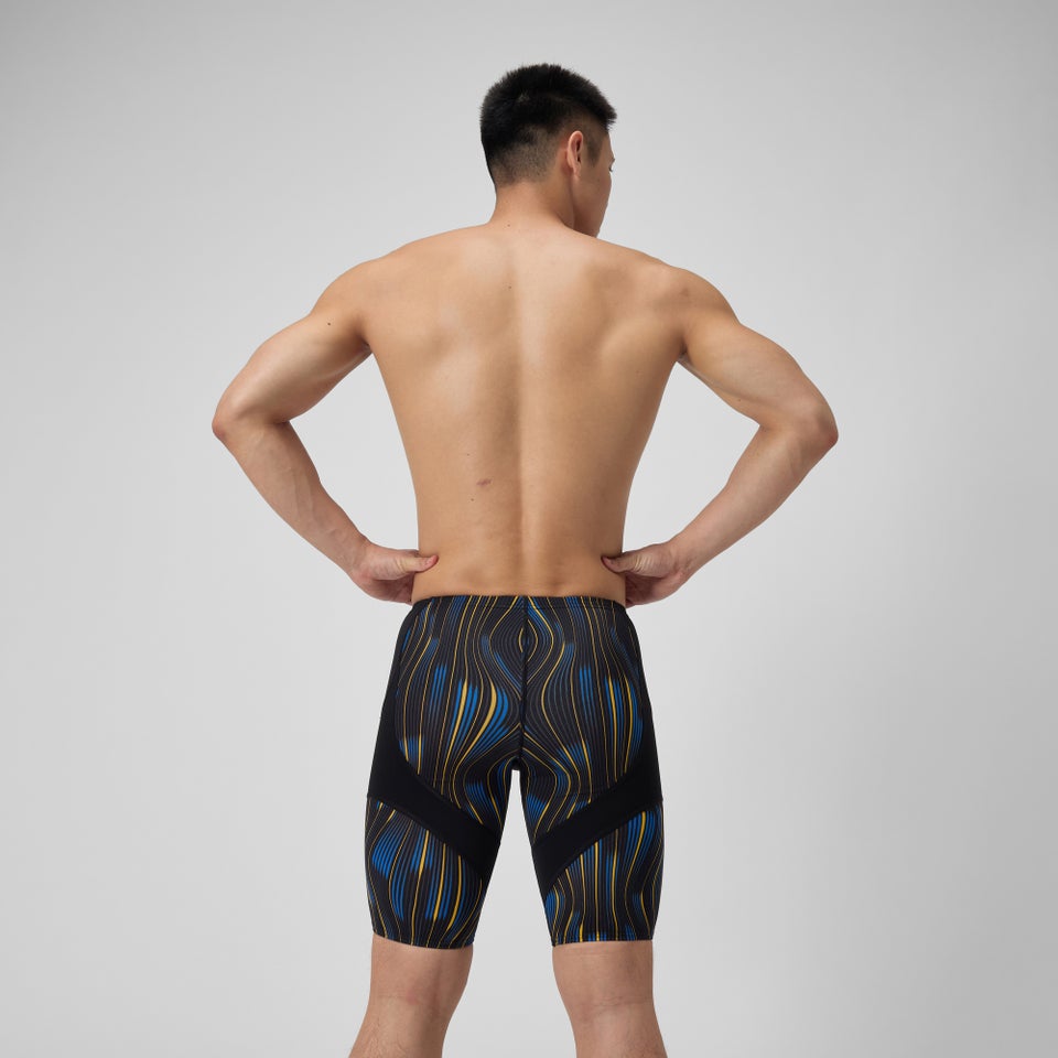 Men's Space Train Jammer Gold/Blue