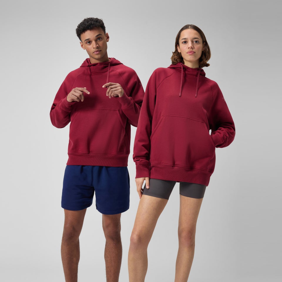 Unisex Fleece Hoodie Red