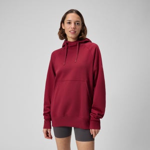 Unisex Fleece Hoodie - Red | Size XS