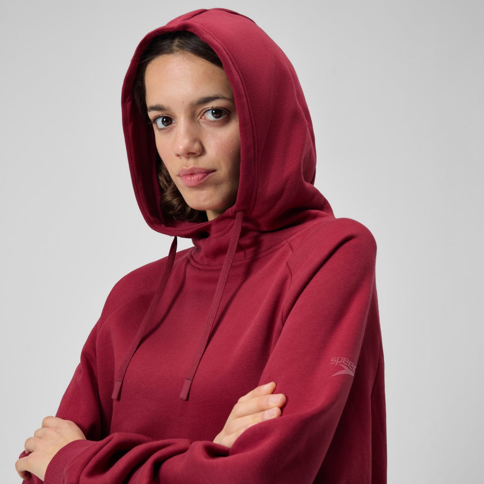 Unisex Fleece Hoodie Red