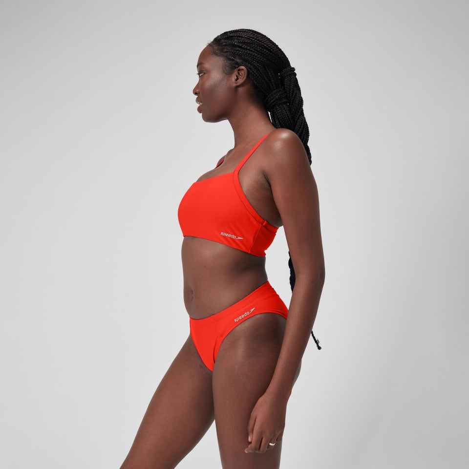 Women's Solid Racerback Top Red