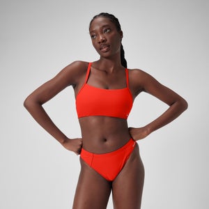 Women's Solid Racerback Top Red