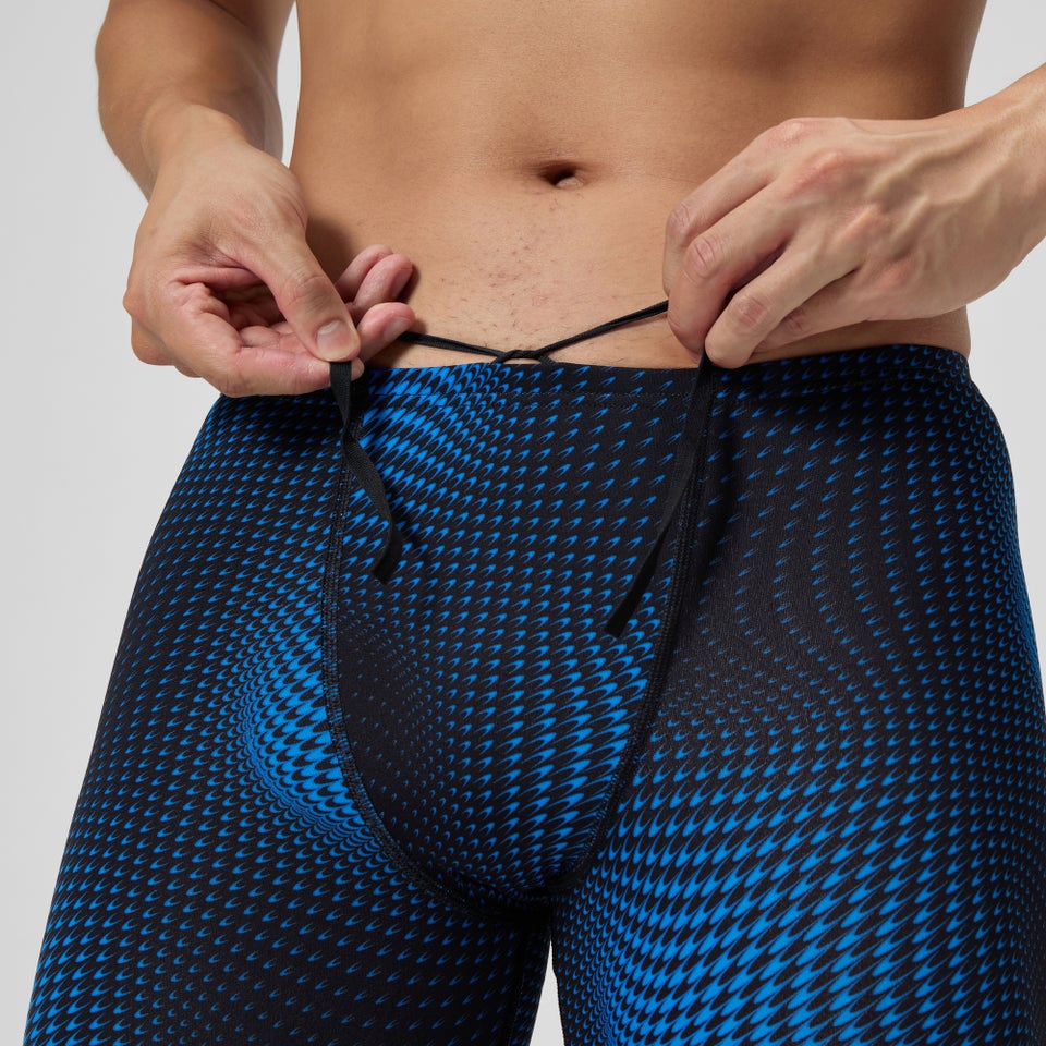 Cuissard de natation noir/bleu pour hommes Flow