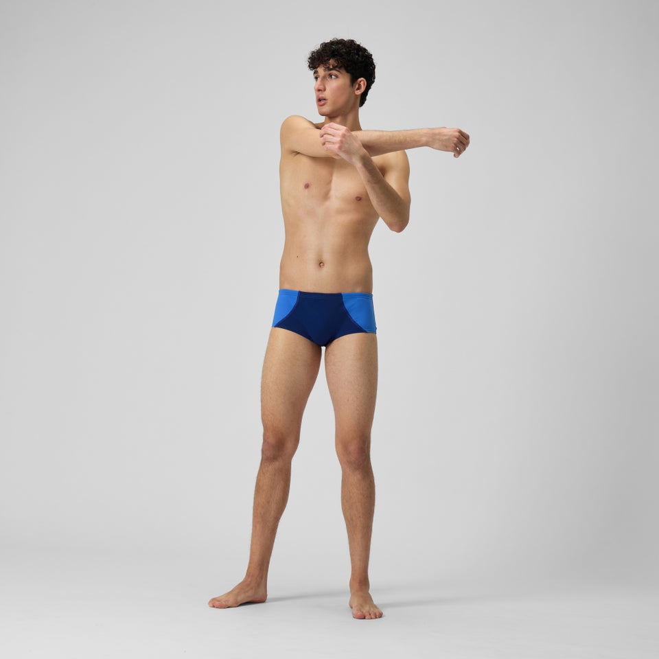 Men's Colorblock Euro Brief Navy