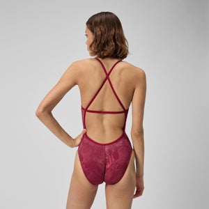 Women's Lunar Storm Crossback One Piece Red