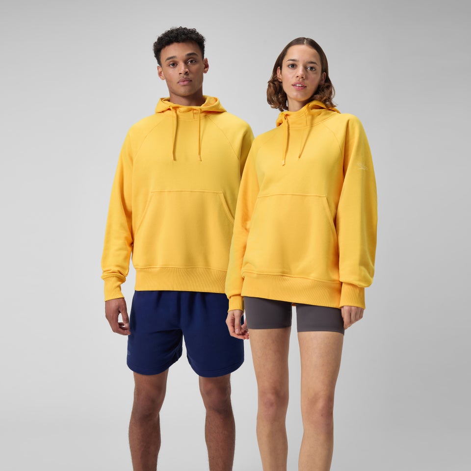 Unisex Fleece Hoodie Yellow/Gold