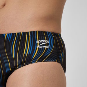 Men's Space Train Brief Gold Gold/Blue