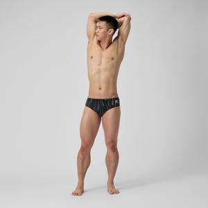 Men's Space Train Brief Gold Gold/Blue