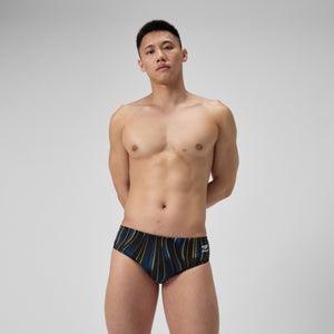 Men's Space Train Brief Gold/Blue - 24