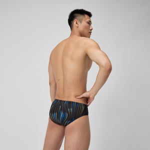 Men's Space Train Brief Gold Gold/Blue