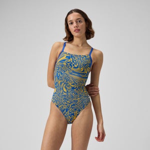 Women's Hydrochasm Flyback One Piece Yellow/Blue