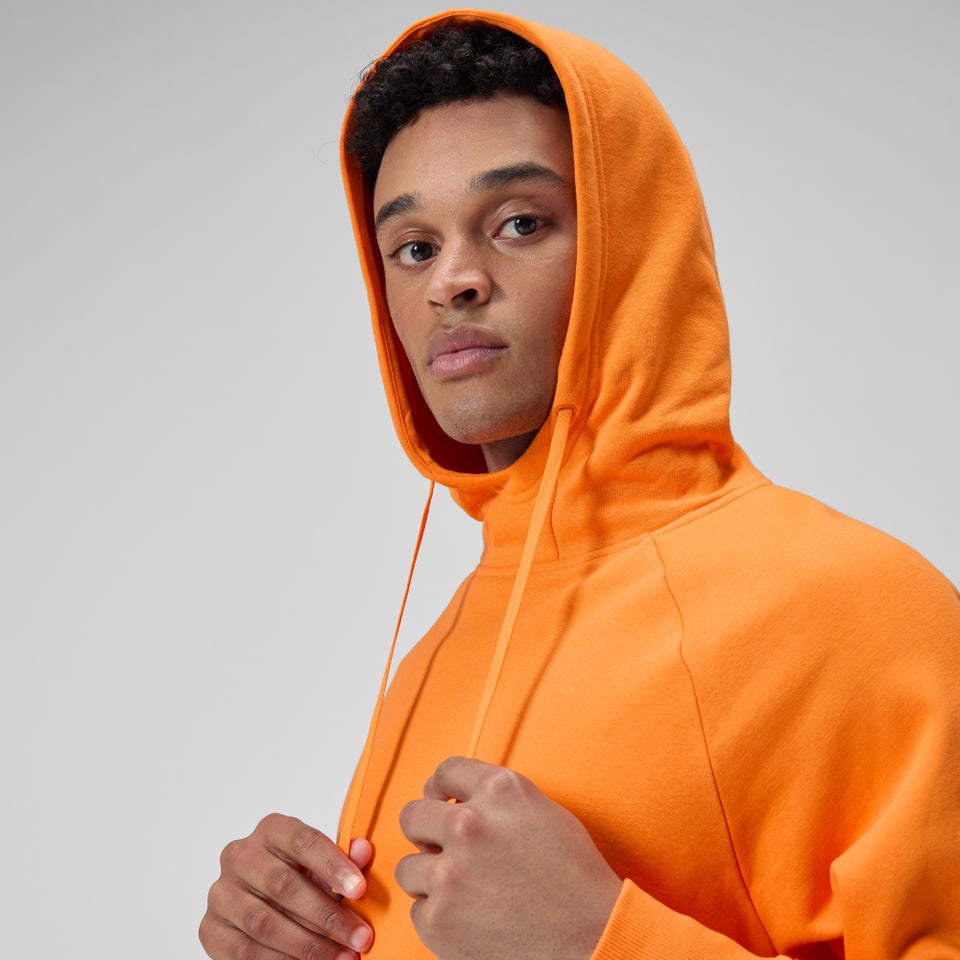 Unisex Fleece Hoodie Orange