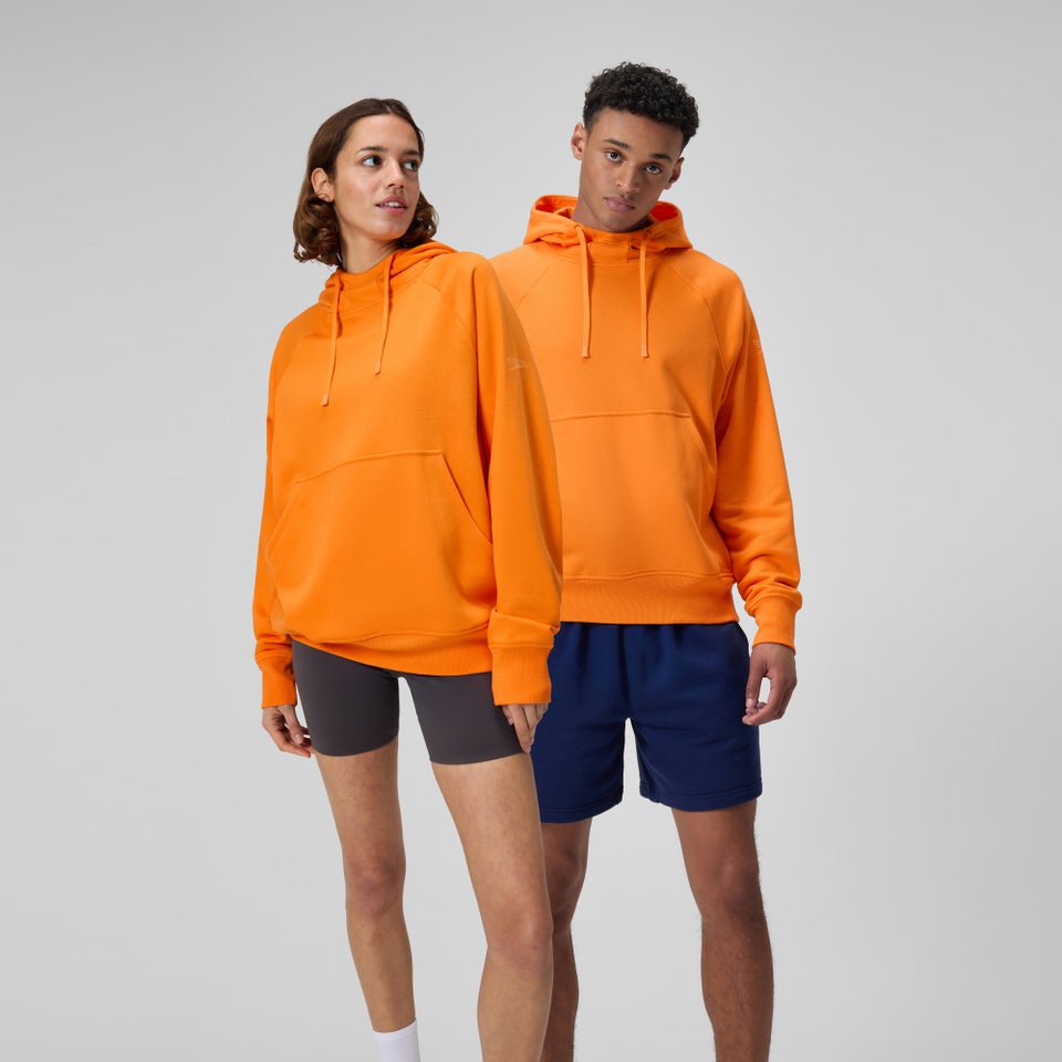Unisex Fleece Hoodie Orange