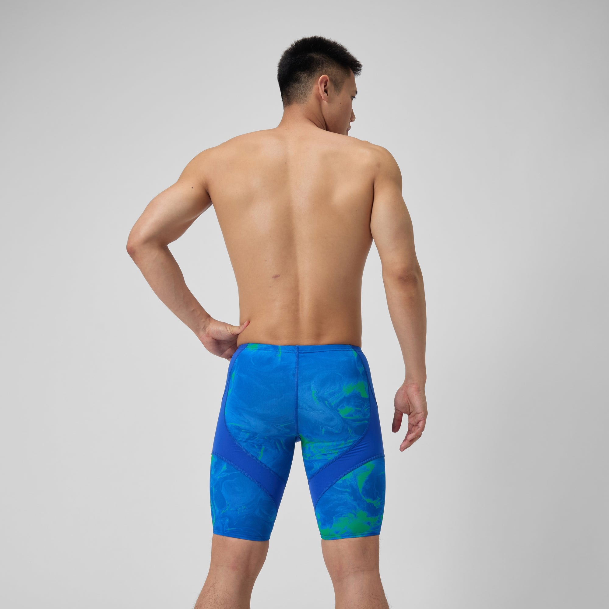 Cuissard de natation Lunar Storm pour hommes, bleu