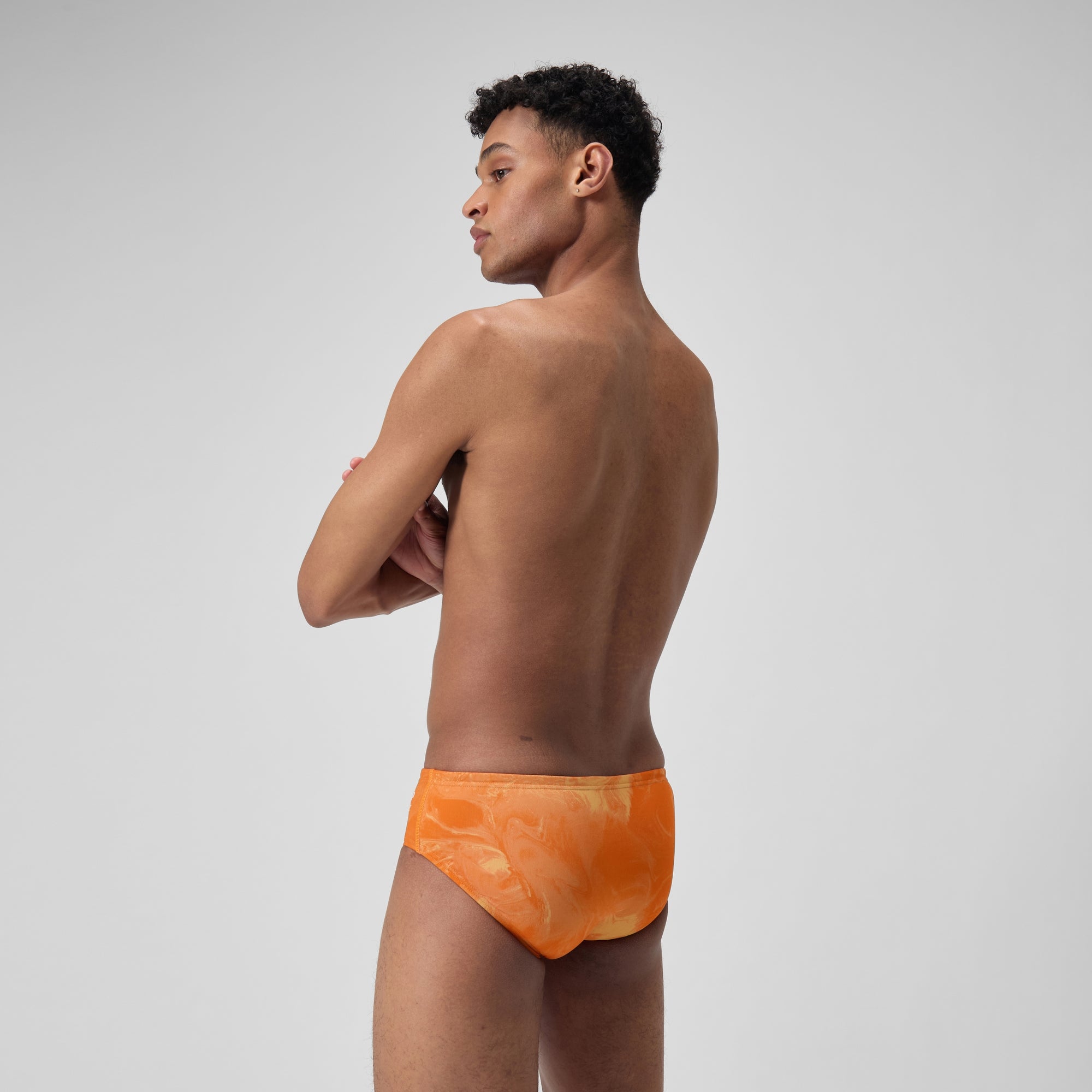 Men's Lunar Storm Brief Orange