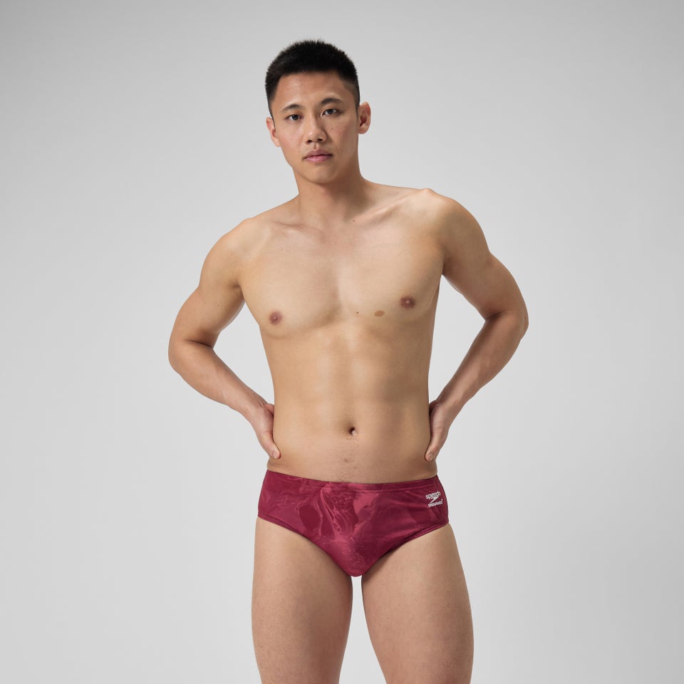 Men's Lunar Storm Brief Red