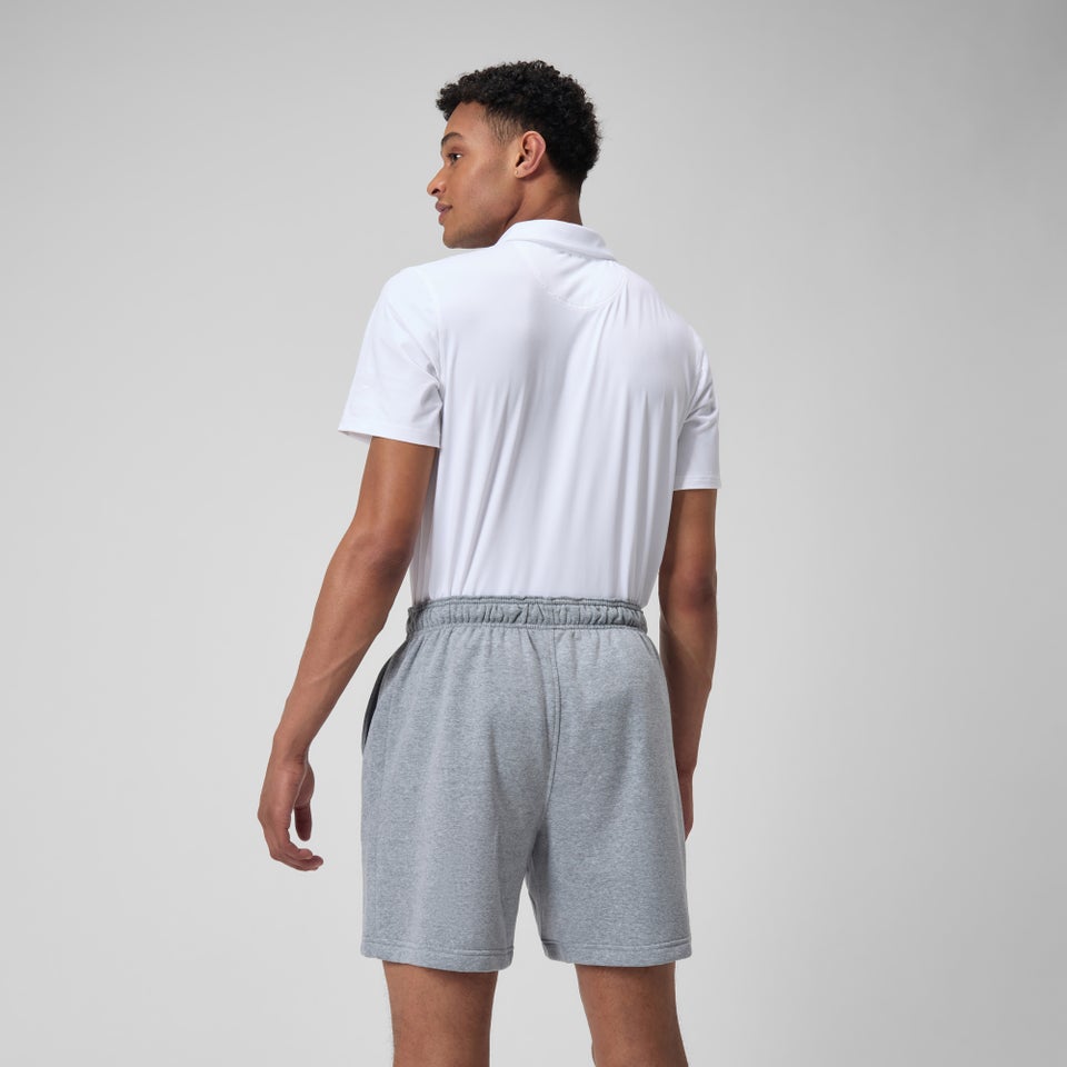 Unisex Fleece Shorts Gray