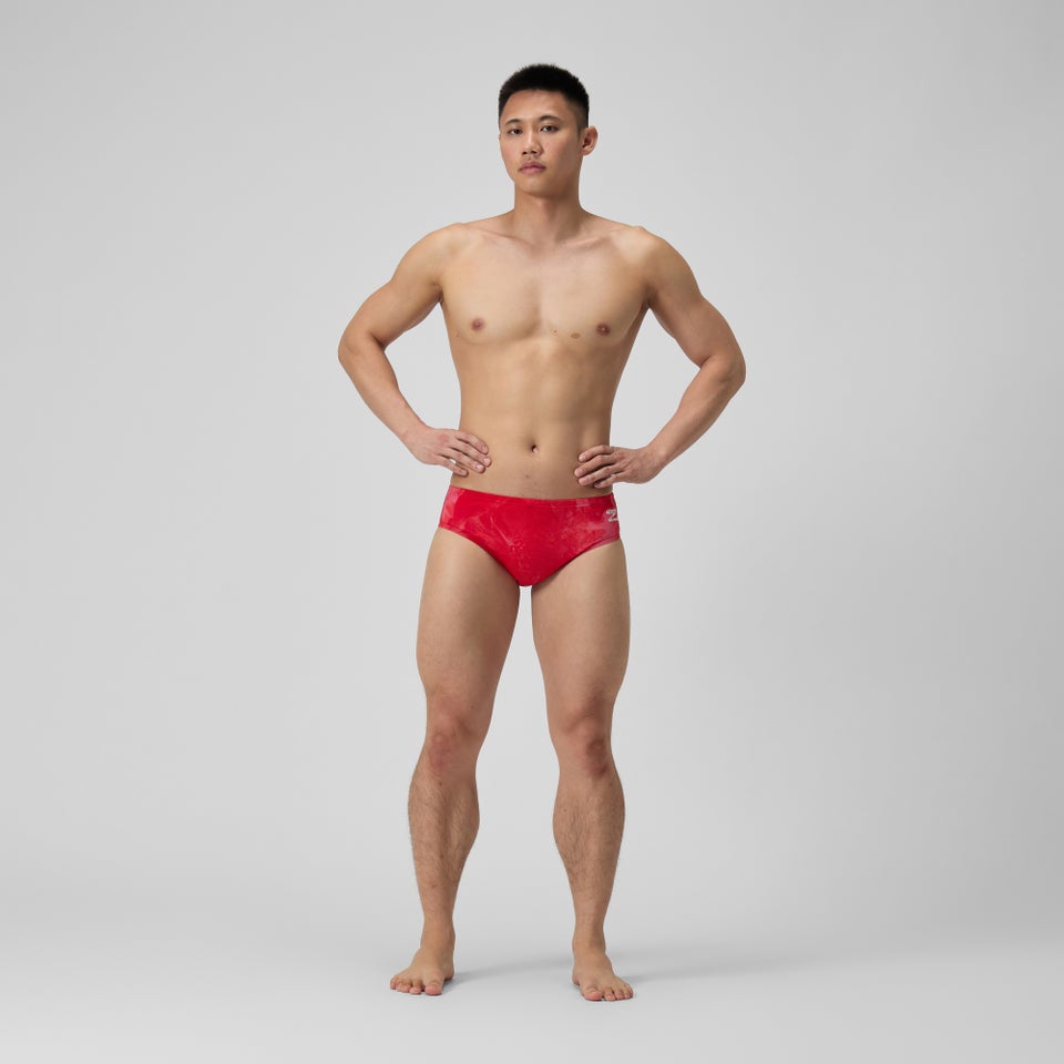 Men's Lunar Storm Brief Red