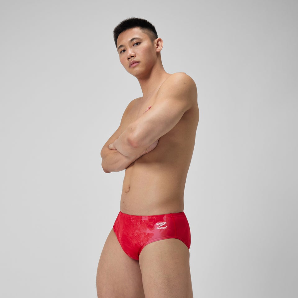 Men's Lunar Storm Brief Red