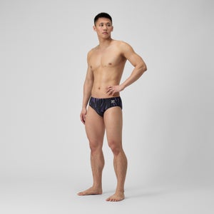Men's Space Train Brief Purple/Black