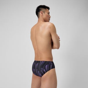 Men's Space Train Brief Purple/Black