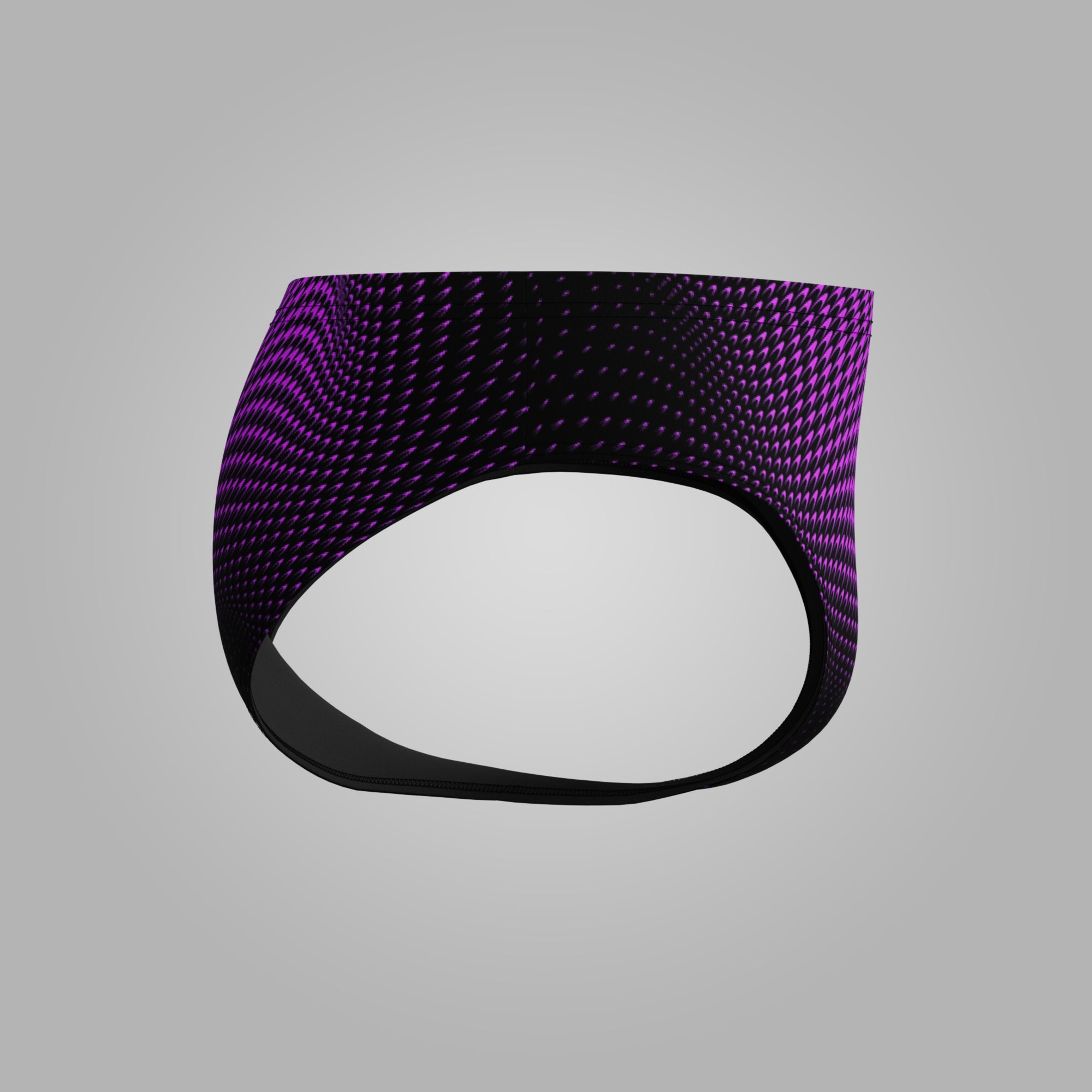 Men's Flow Brief Black/Purple | Speedo USA