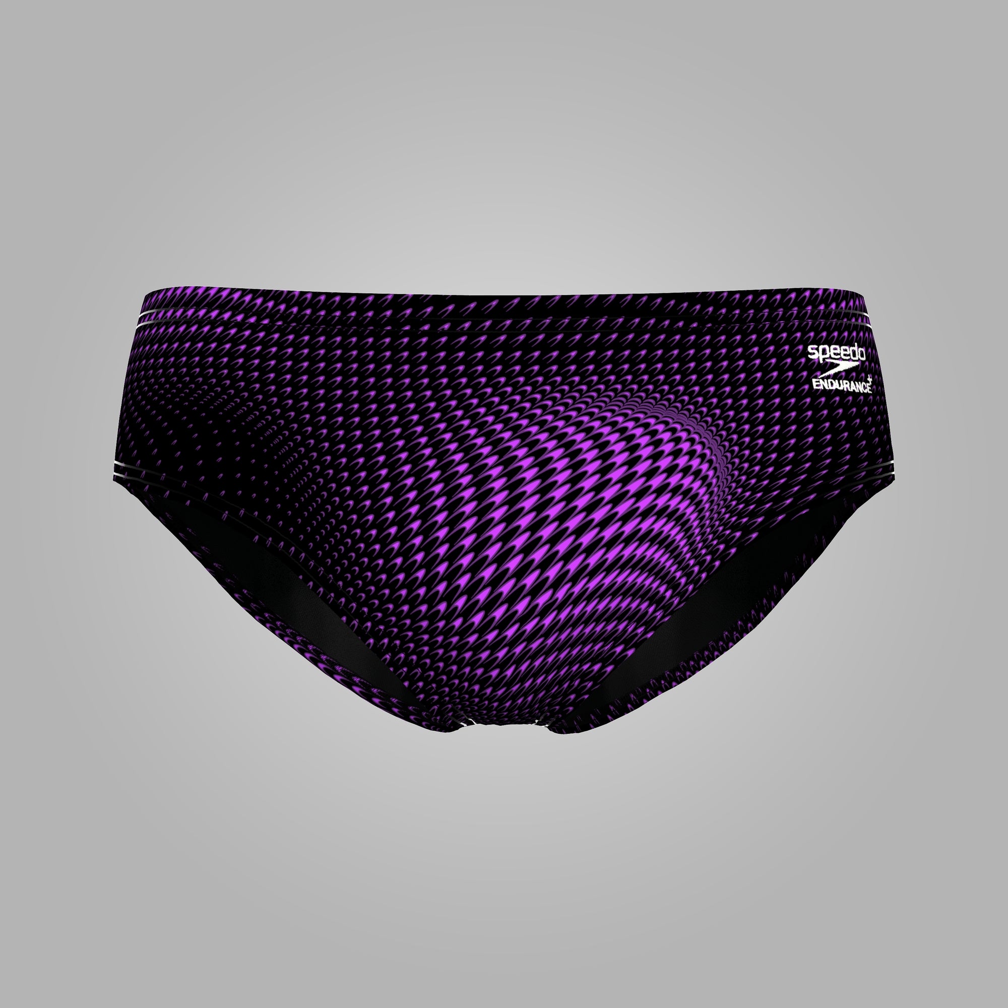 Men's Flow Brief Black/Purple | Speedo USA