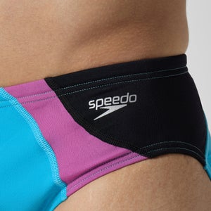 Men's Colorblock One Brief Blue
