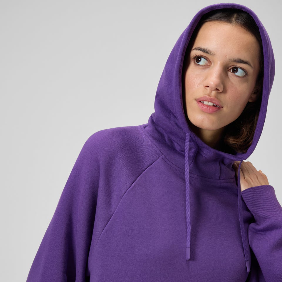 Unisex Fleece Hoodie Purple