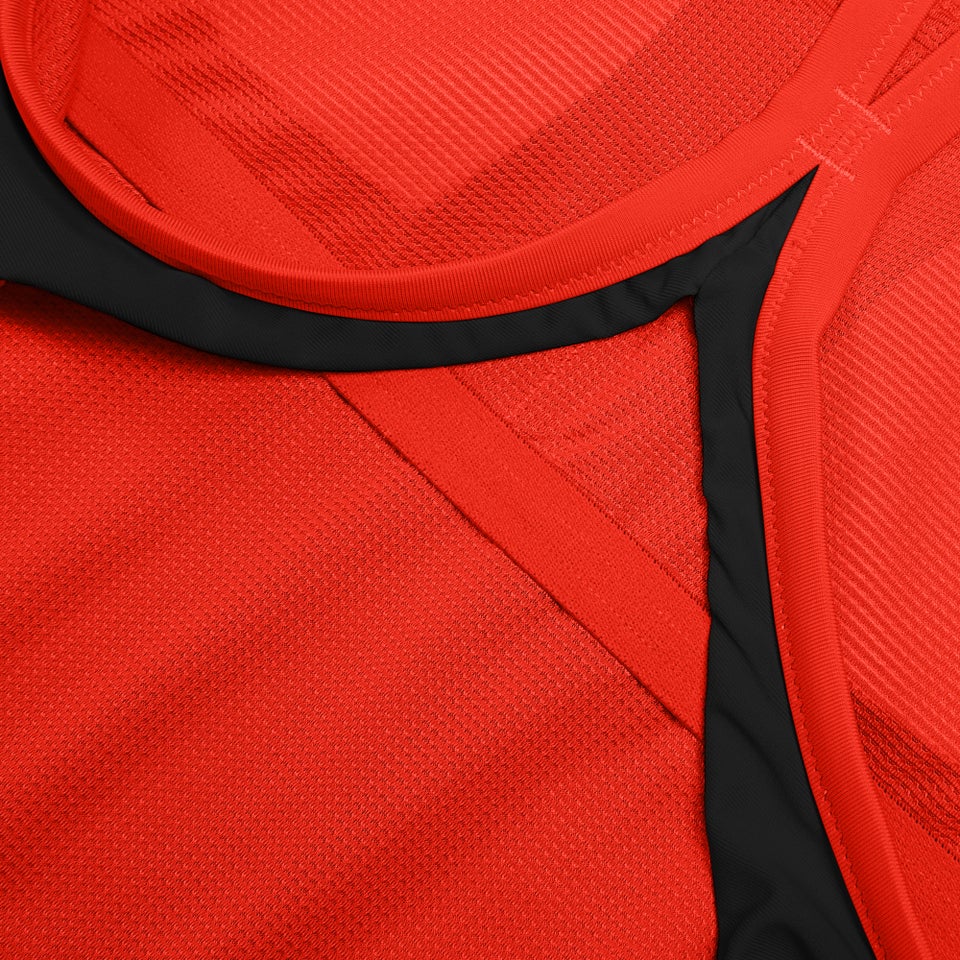 Monopièce dos nageur pour femmes, Rouge