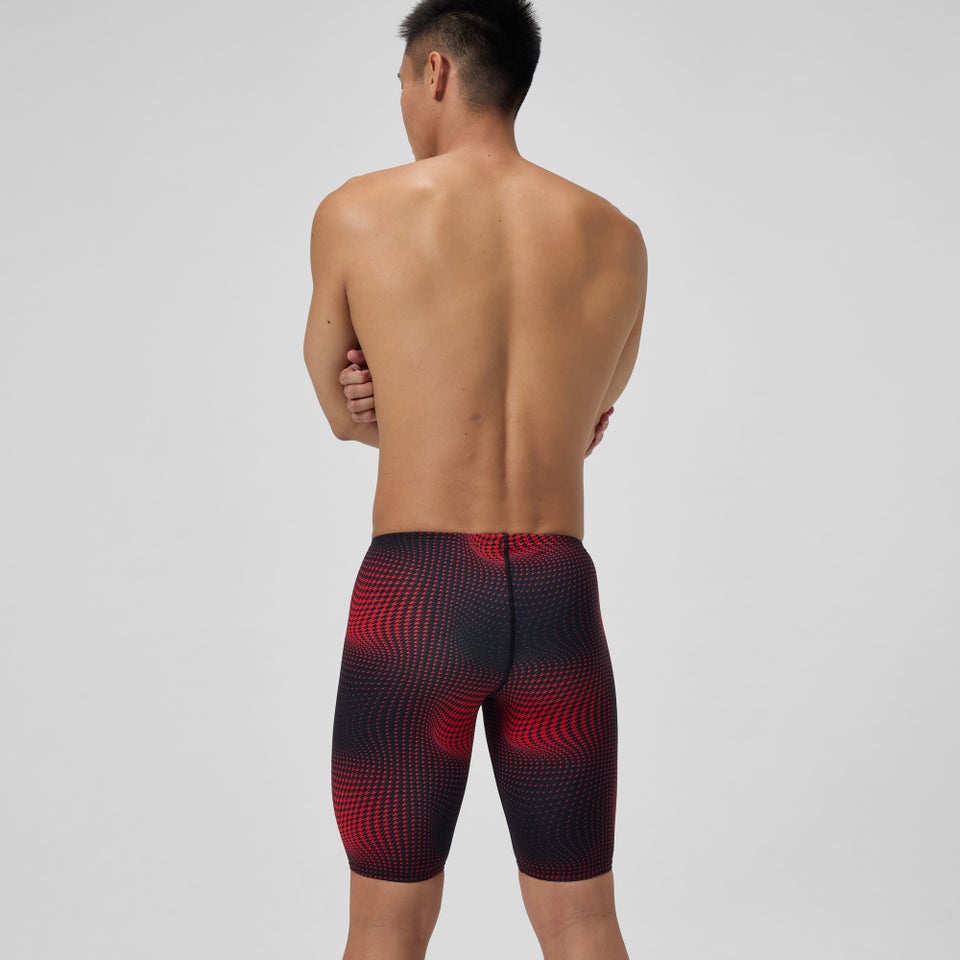Cuissard de natation rouge pour hommes Flow