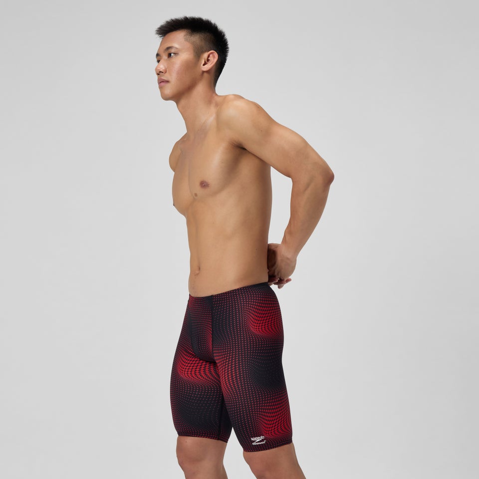 Cuissard de natation rouge pour hommes Flow