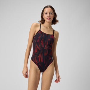 Women's Space Train One Back One Piece Red/Navy