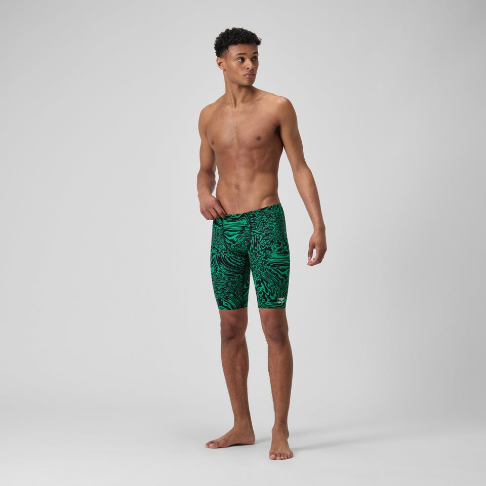 Cuissard de natation vert/noir pour hommes Hydrochasm